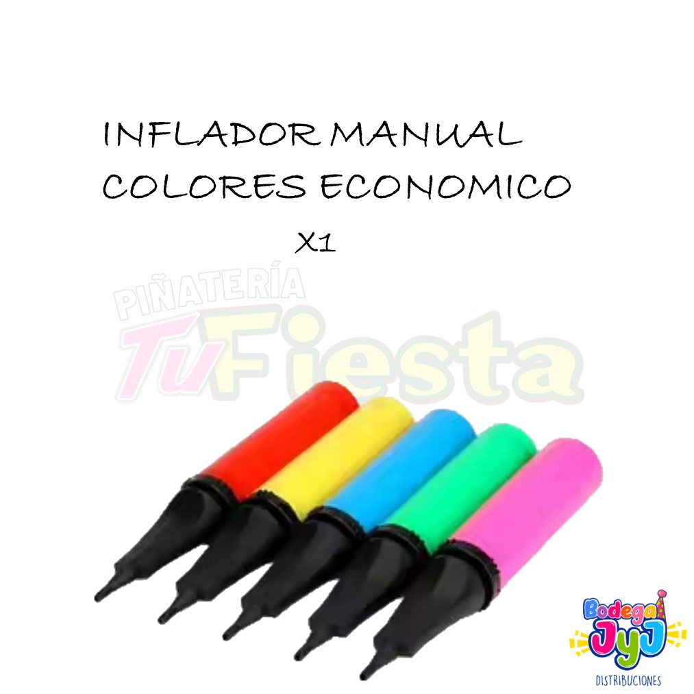 INFLADOR MANUAL COLORES ECONOMICO