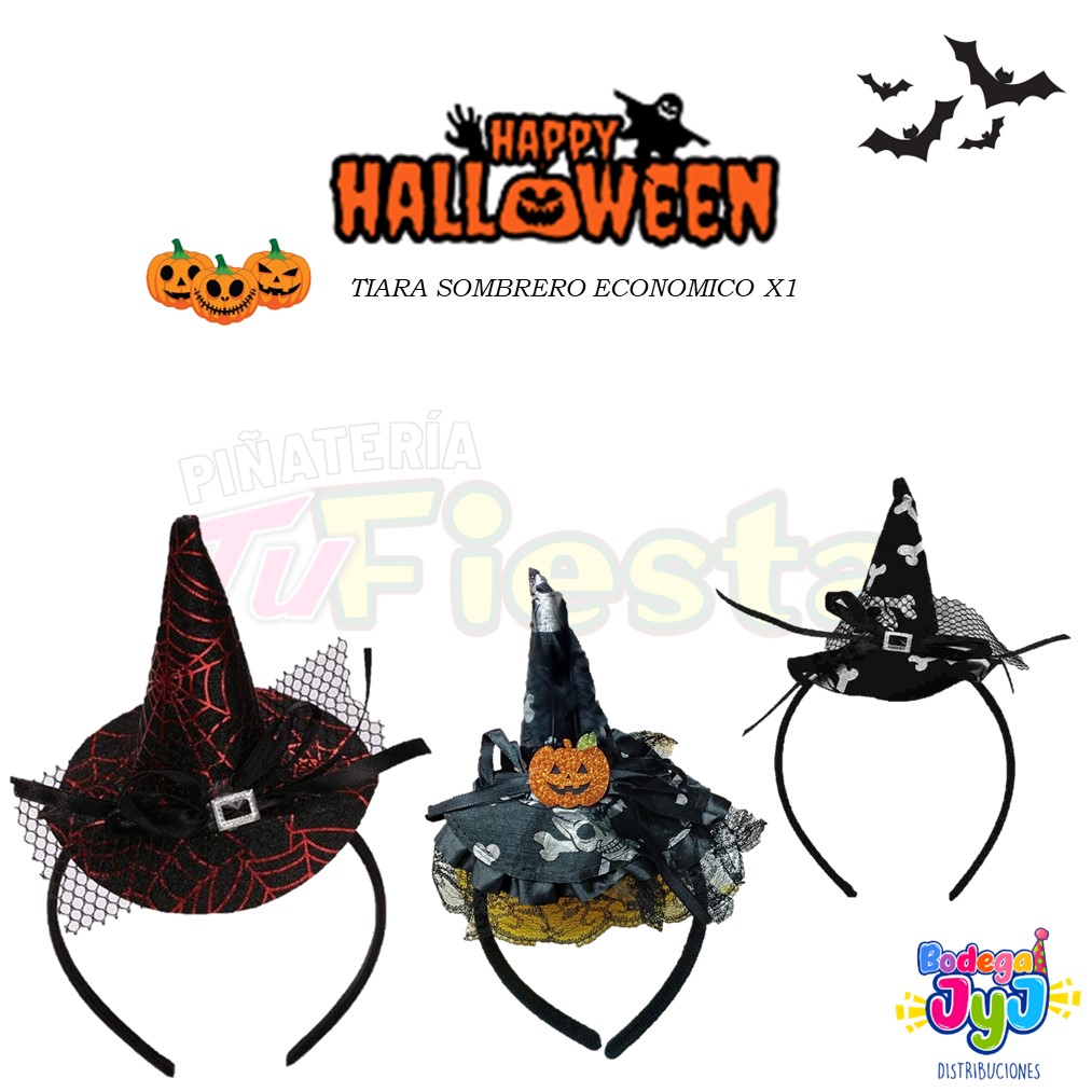 TIARA SOMBRERO HALLOWEEN ECO SL-GB-01