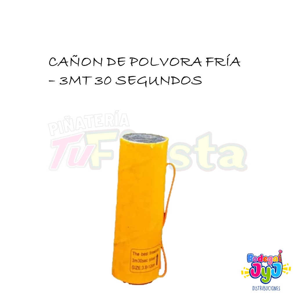 CAÑON POLVORA FRIA 3MT 3O SEGUNDOS