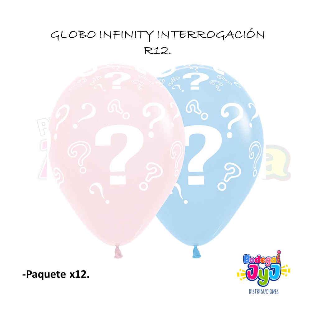 GLOBO INFINITY INTERROGACION R12 SEMPERTEX