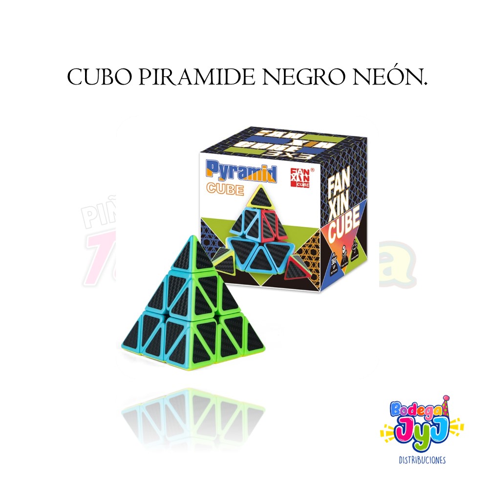 CUBO PIRAMIDE NEGRO FX7908