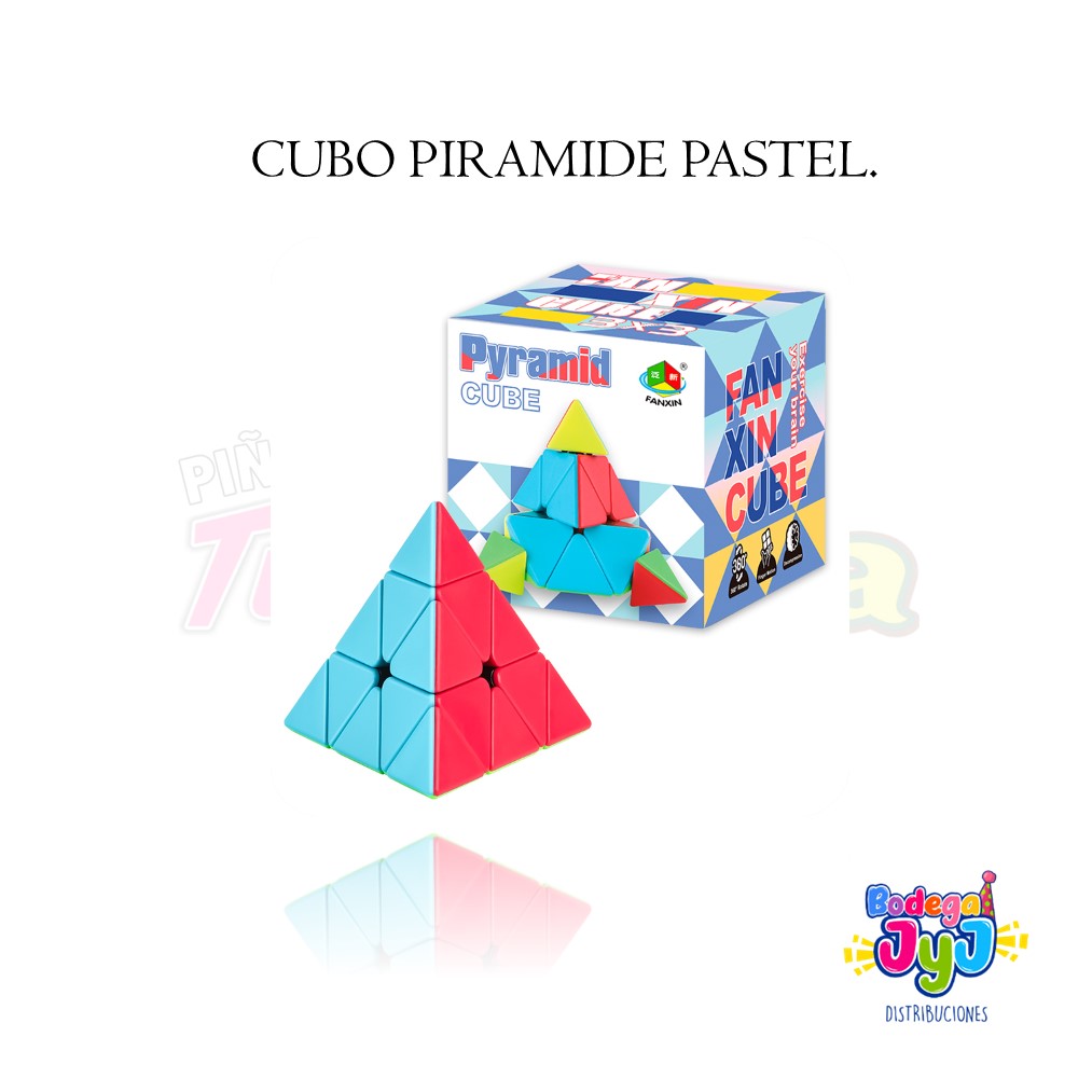 CUBO PIRAMIDE PASTEL FX.8808