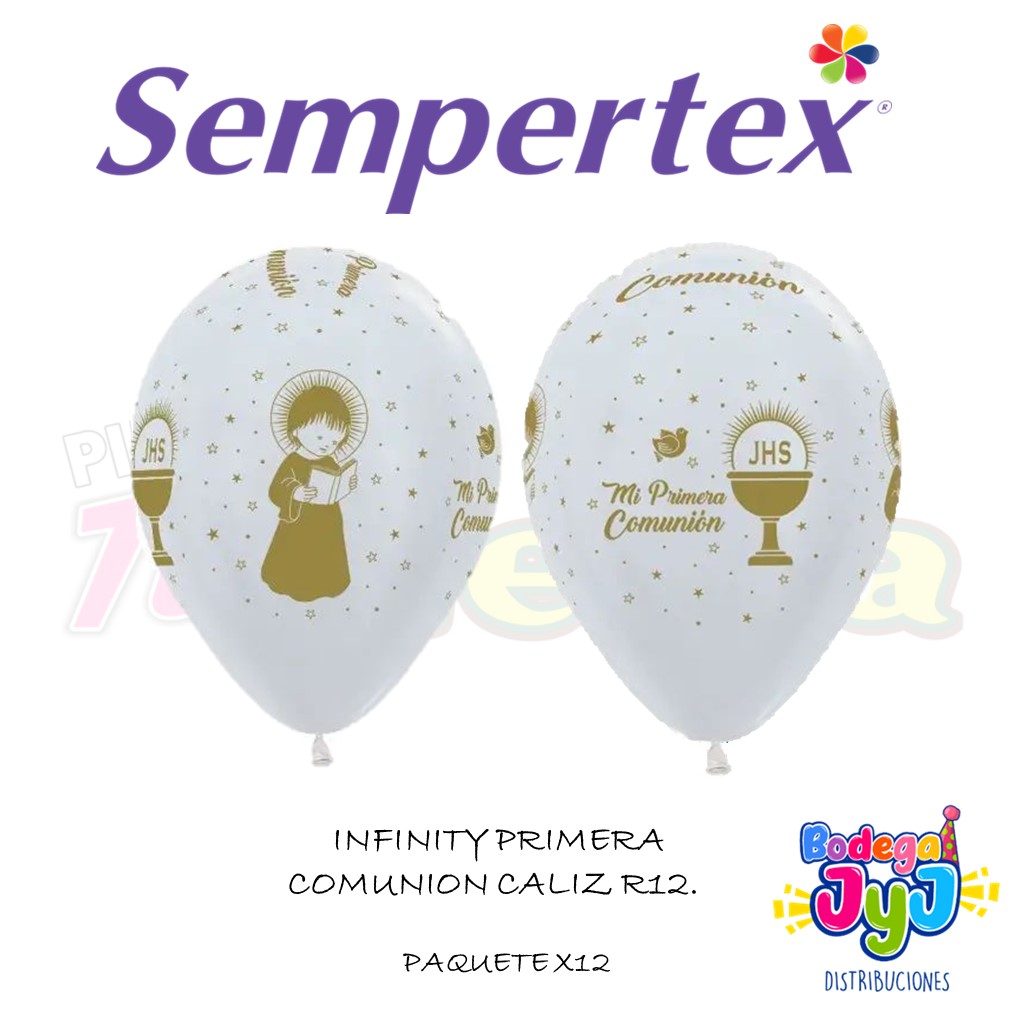 GLOBO  INFINITY PRIMERA COMUNION CALIZ SEMPERTEX