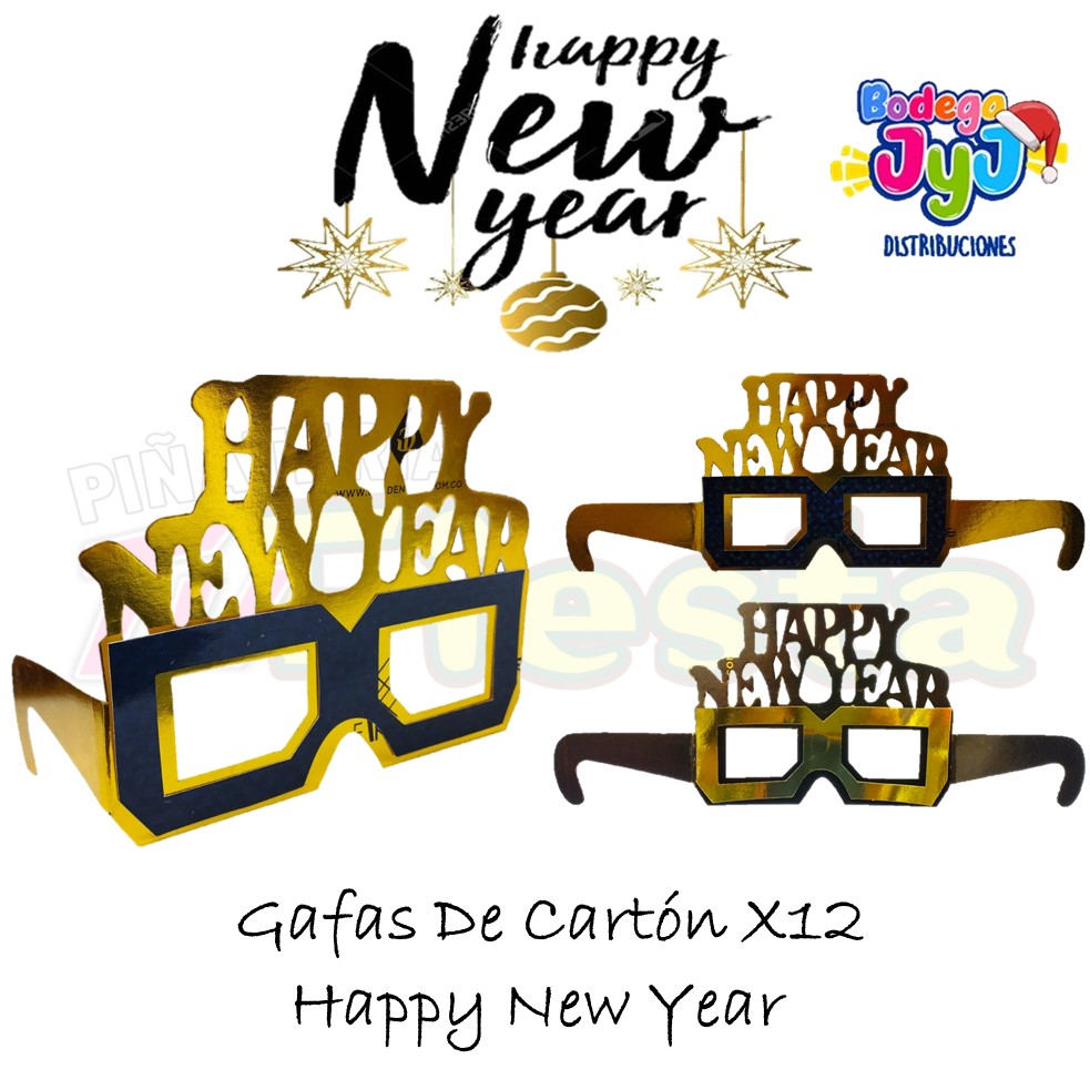 GAFAS HAPPY NEW YEAR X12 11-26