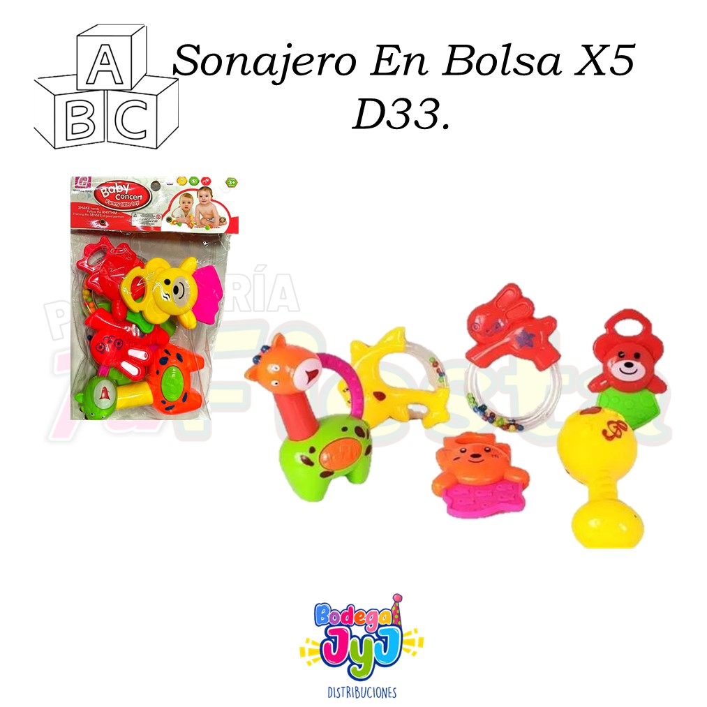 SONAJERO EN BOLSA X5 D33