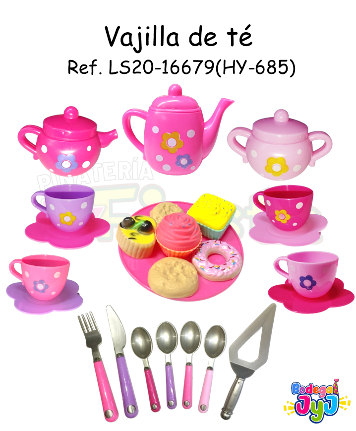 VAJILLA DE TE LS20-16679 (HY-685)