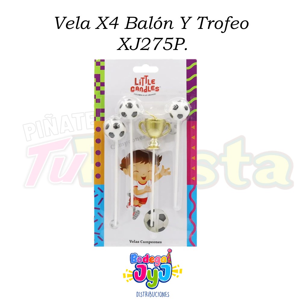 VELA X4 BALON Y TROFEO DF-776