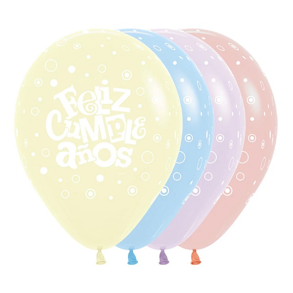 GLOBO INFINITY FC FESTIVAL PASTEL MATE FASHION SURTIDO SEMPERTEX