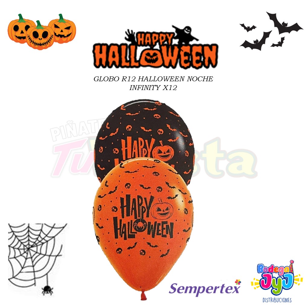 GLOBO R12 HALLOWEEN NOCHE INFINITY SEMPERTEX