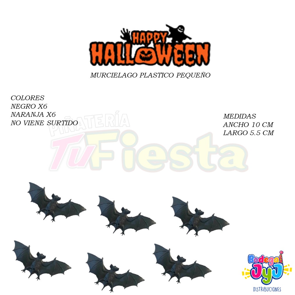 MURCIELAGO PLASTICO PEQUEÑO