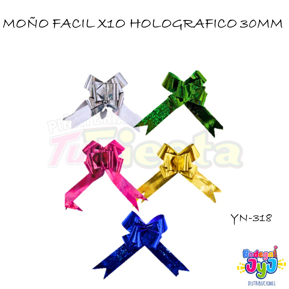 MOÑO FACIL X10 HOLOGRAFICO 30MM YN-318