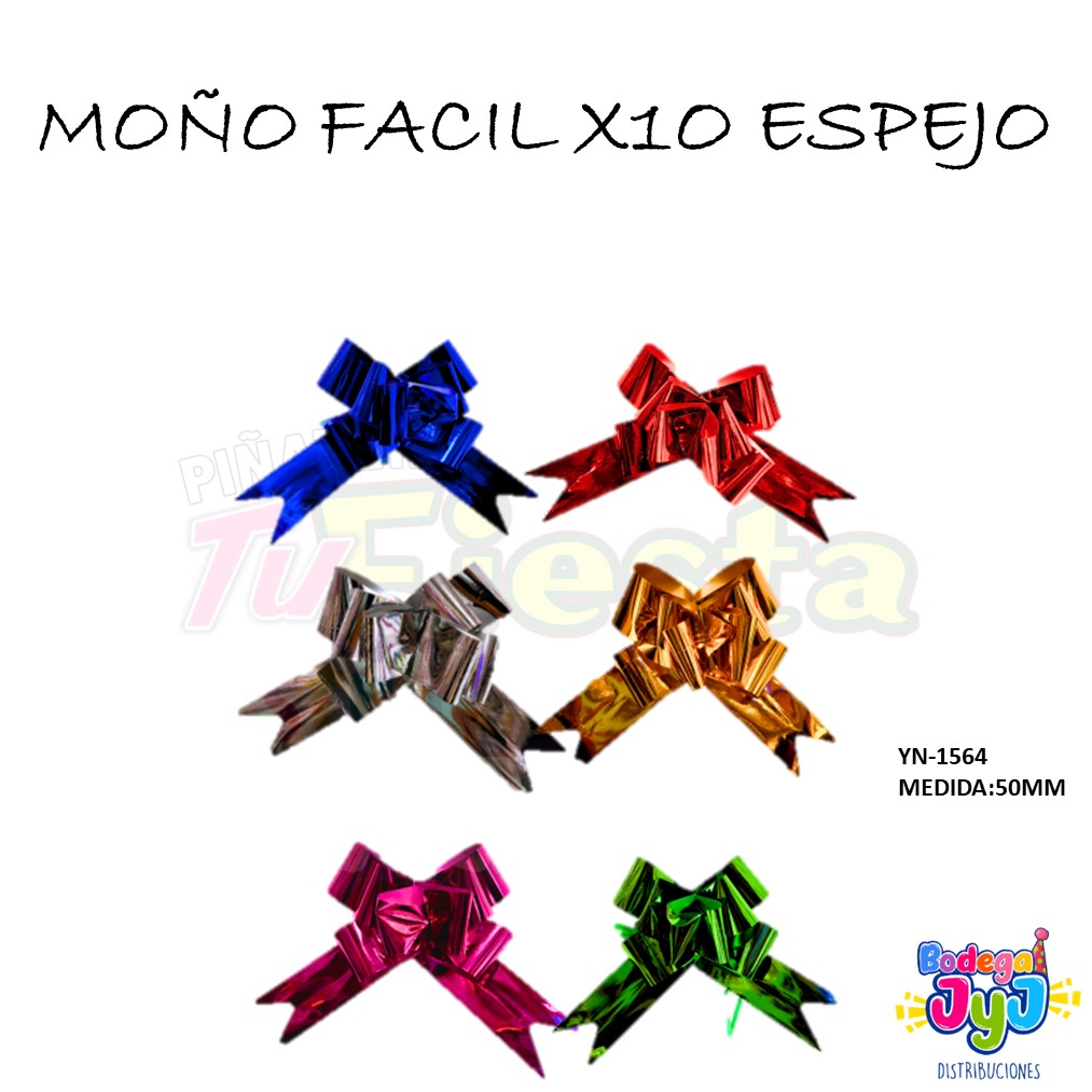 MOÑO FACIL X10 ESPEJO 5OMM YN-1564
