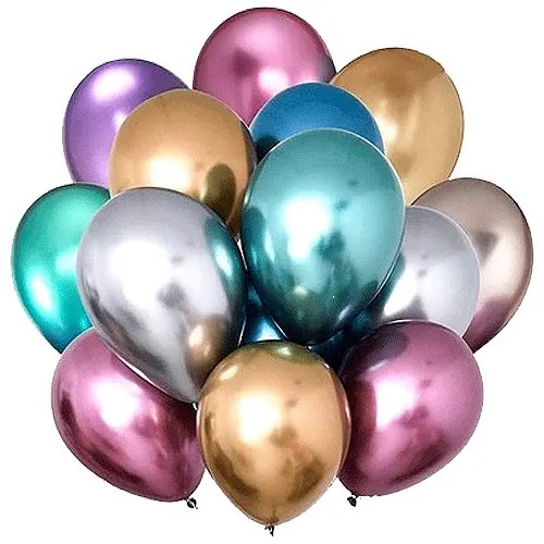 GLOBO CROMADO ESPEJO DIPATEX SURTIDO.