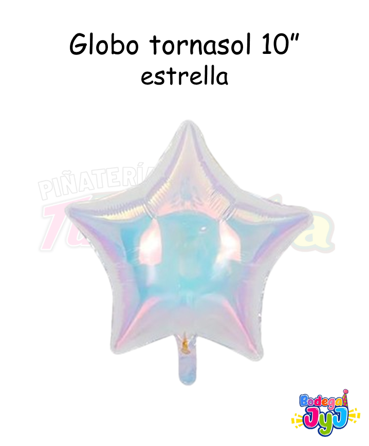 GLOBO TORNASOL 10" ESTRELLA