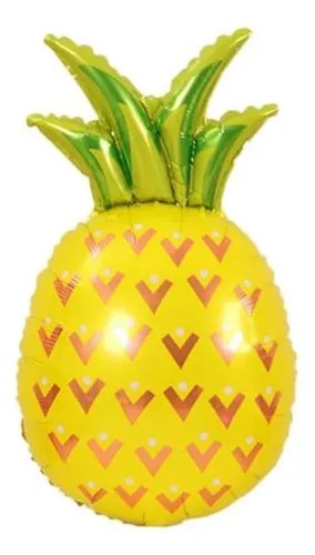 GLOBO METALIZADO PIÑA 32" (80CM)