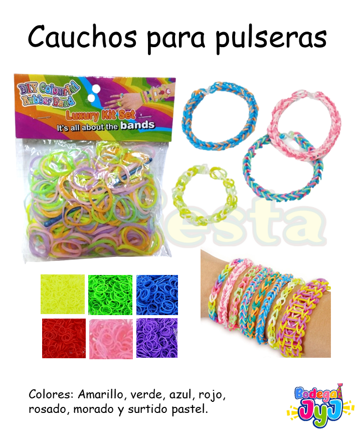 CAUCHOS PARA PULSERAS
