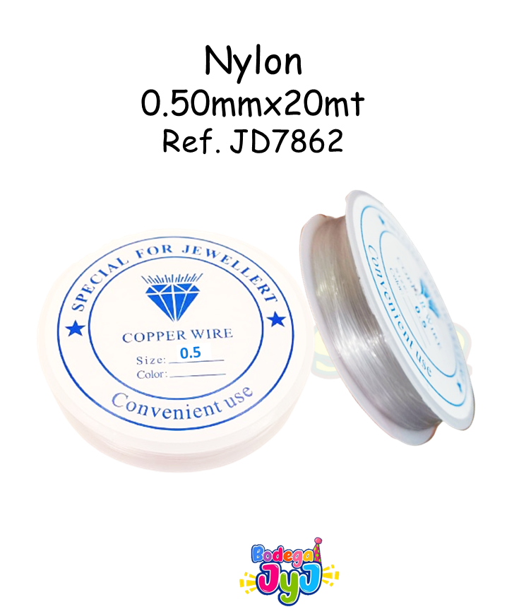 NYLON 0.50MM X 20 METROS JD7862