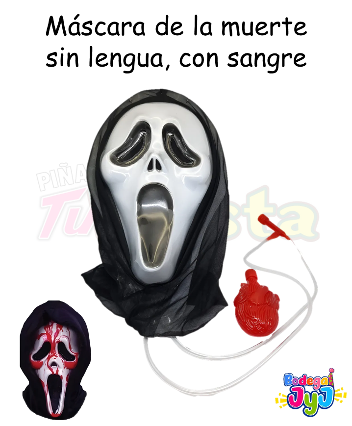 MASCARA DE LA MUERTE SANGRE SIN LENGUA DK518