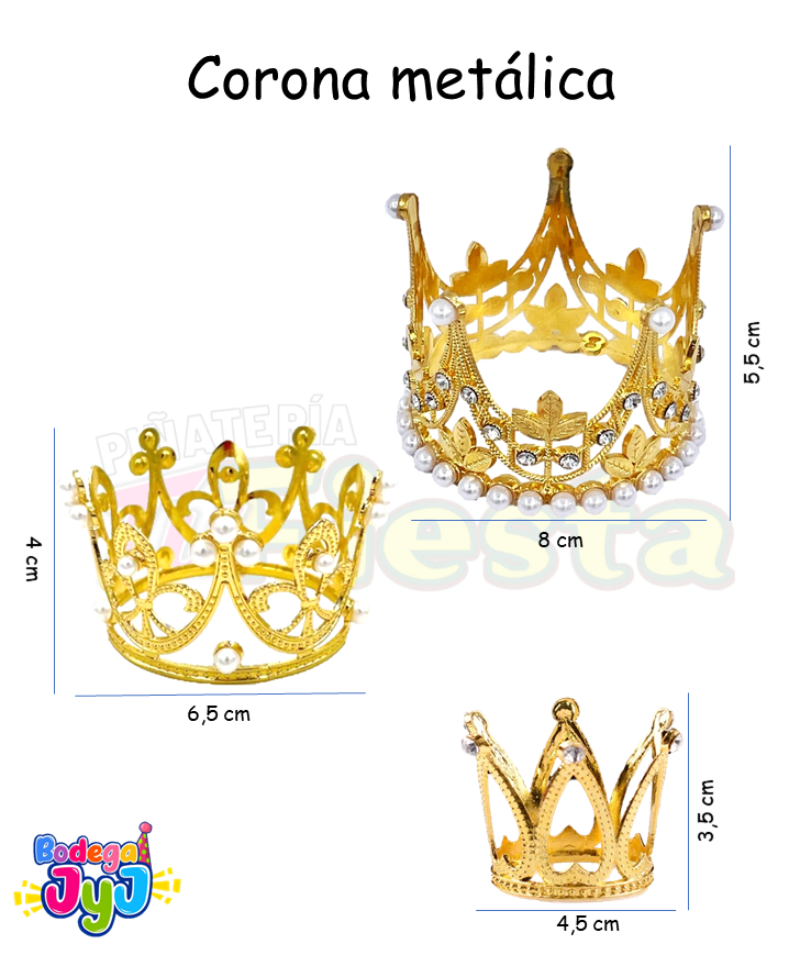 CORONA TORTA METALICA