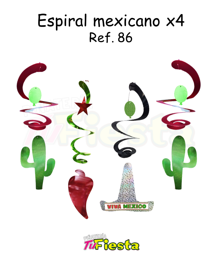 ESPIRAL MEXICANO X4 THE ONE (REF: 86)