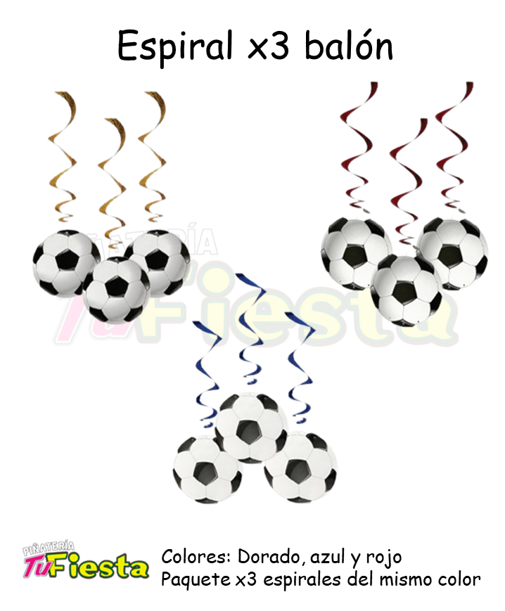 ESPIRAL X3 BALON - MOVILES