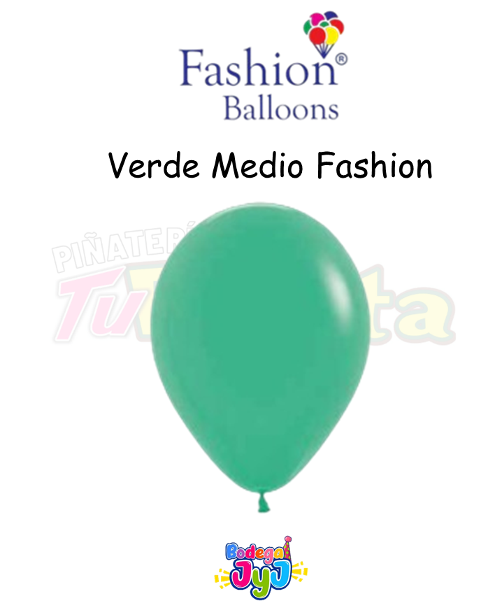 GLOBO VERDE MEDIO FASHION BALLONS
