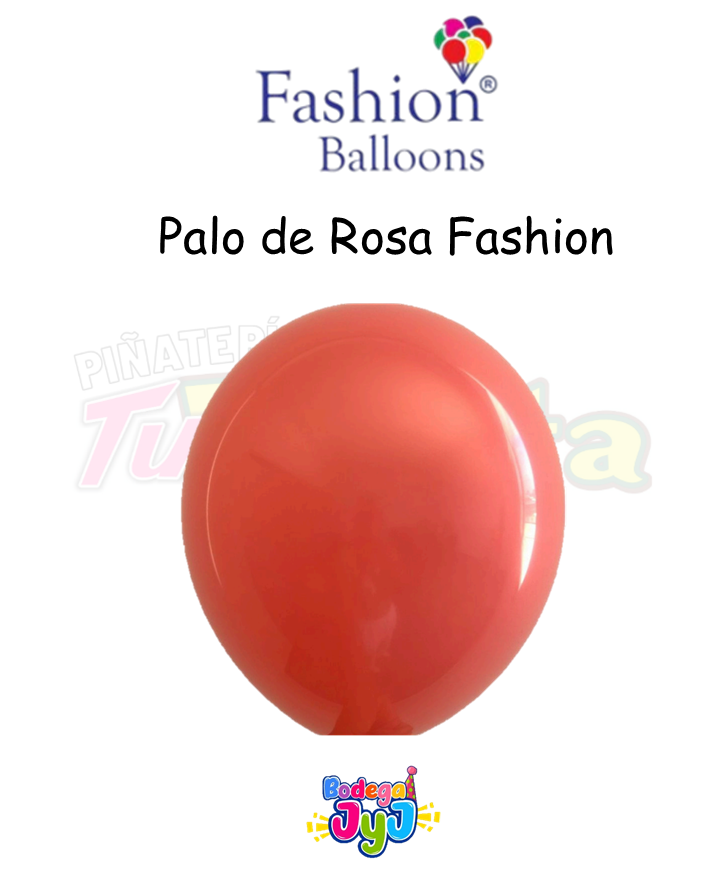 GLOBO PALO DE ROSA FASHION BALLONS