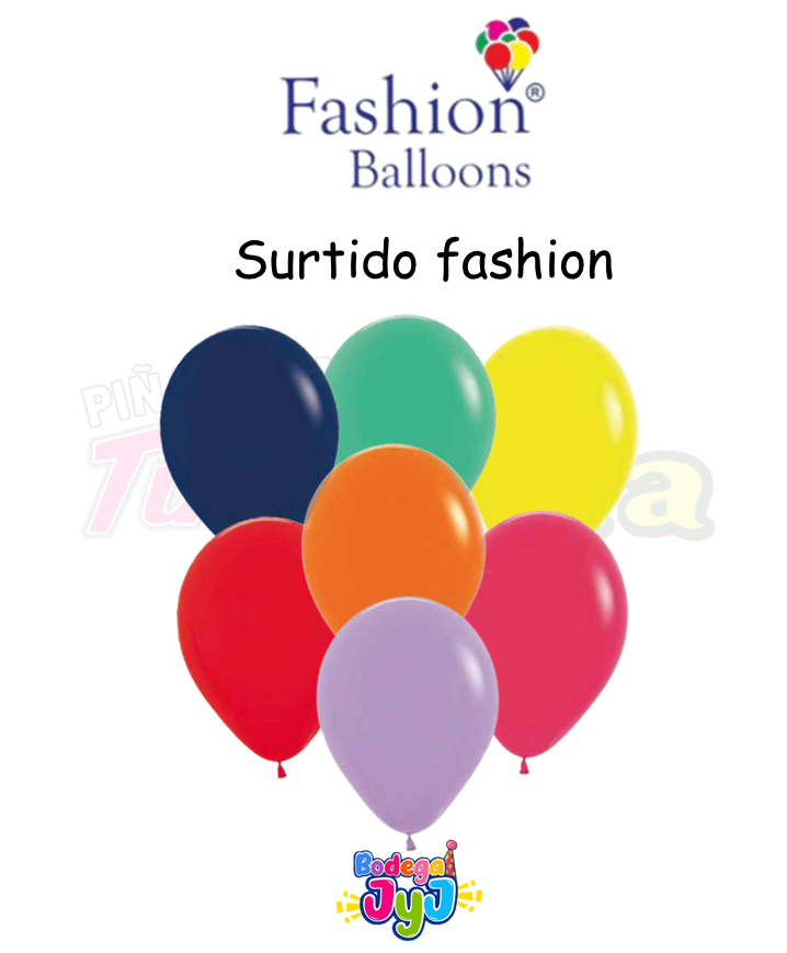 GLOBO SURTIDO FASHION BALLONS