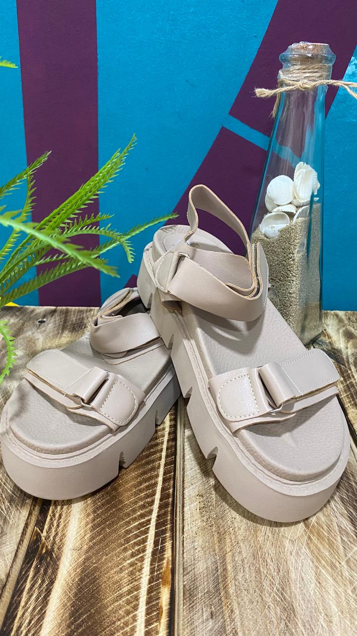 Sandalias ursula beige