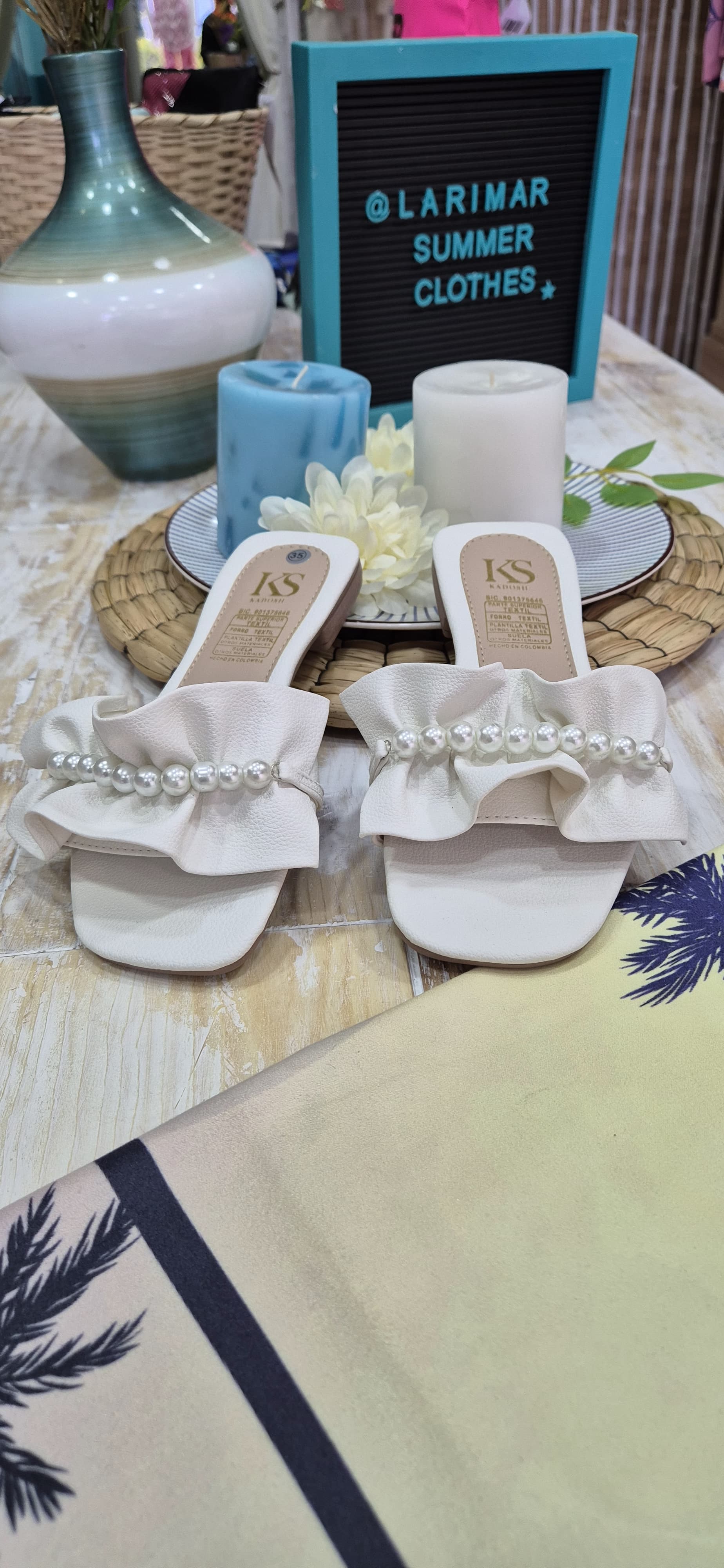 Sandalia lola blanca