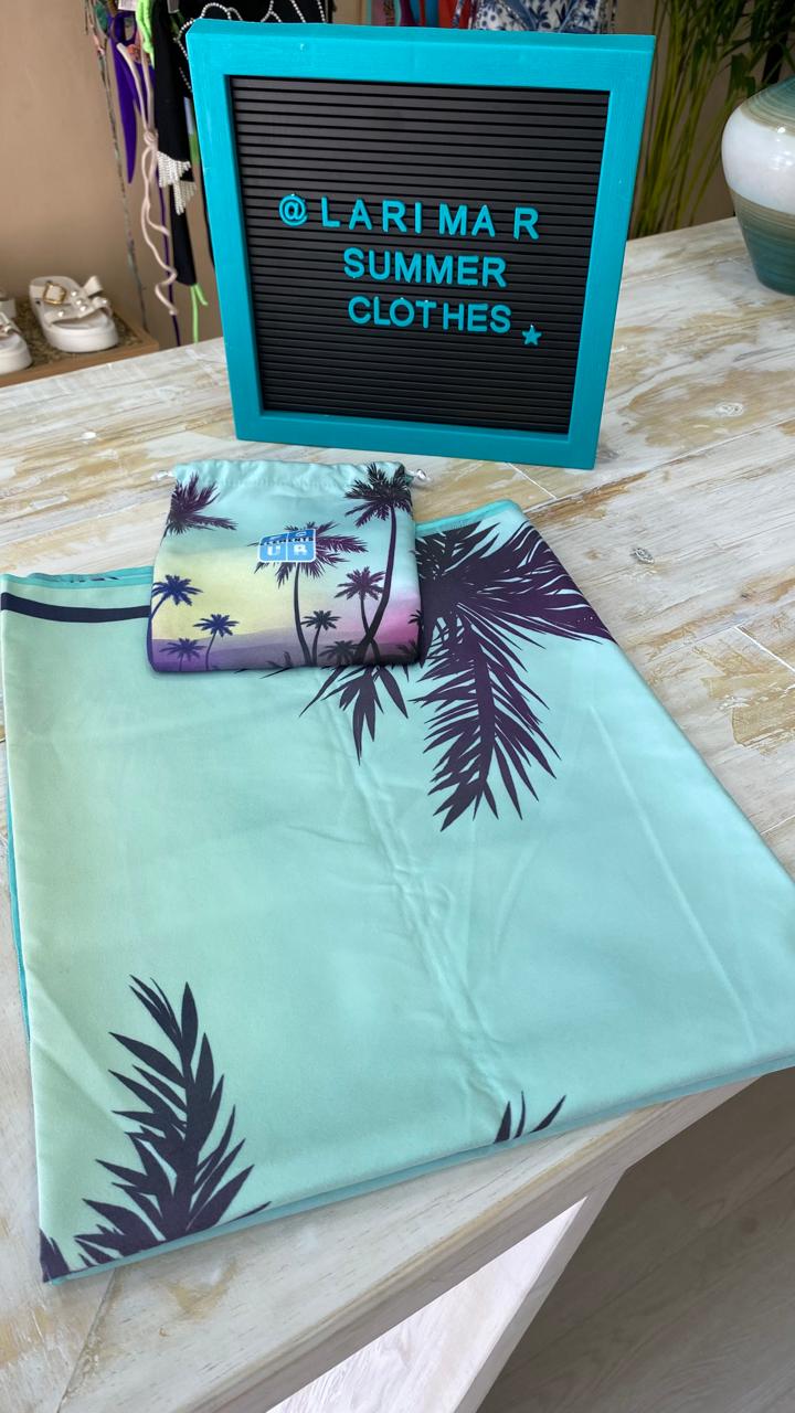 Toalla microfibra Palmeras