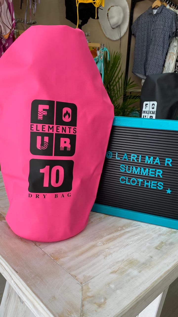 Bolsa seca 10 litos rosa