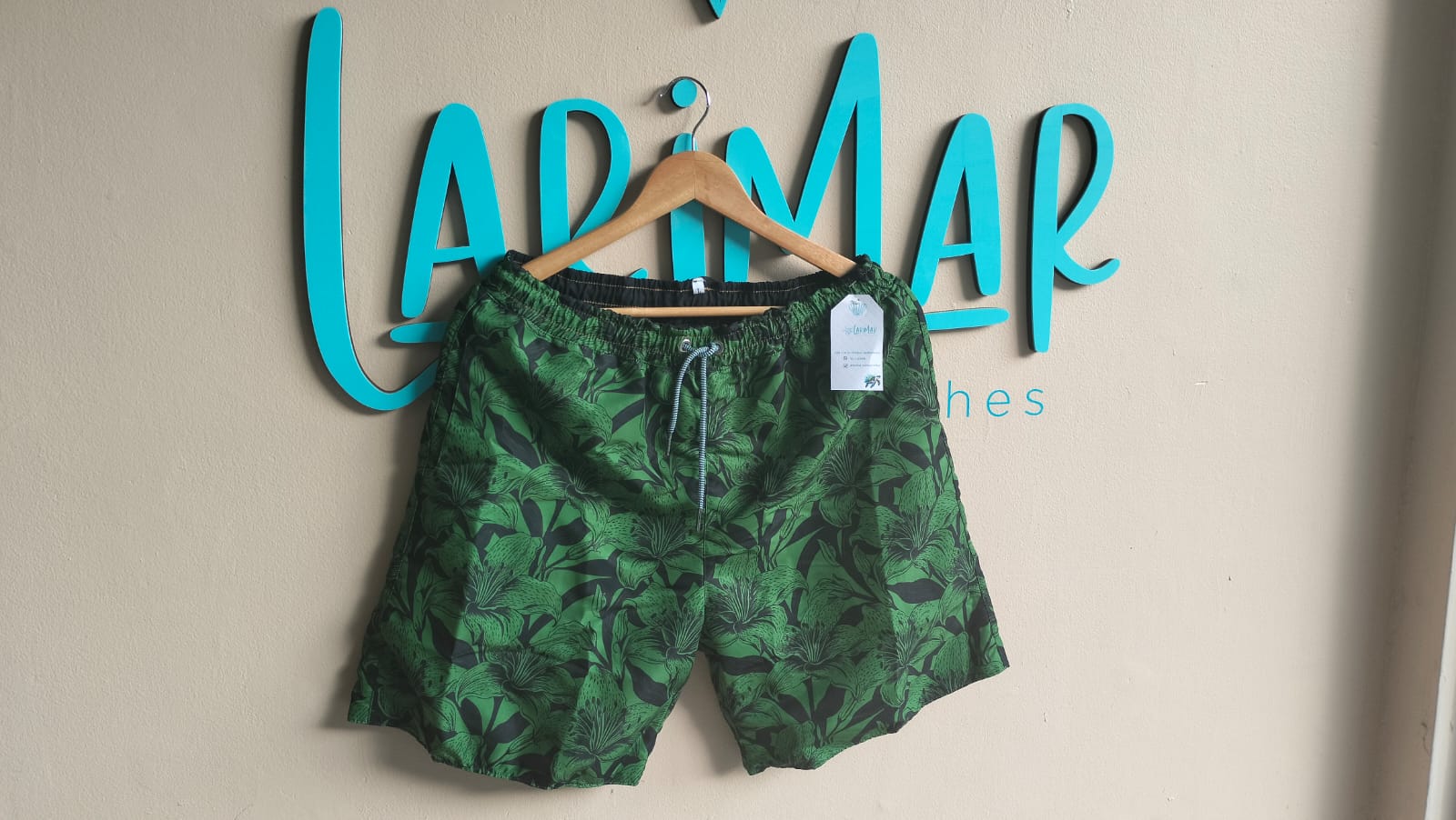 Pantaloneta Doble faz negra- verde