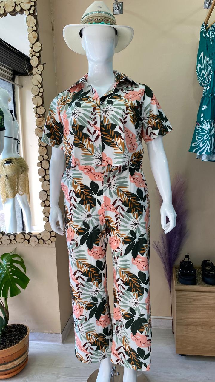 set hojas multicolor