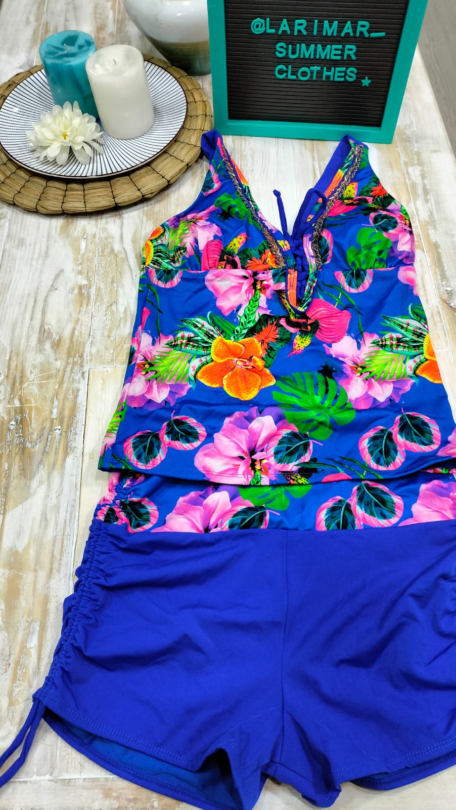 Bikini pantaloneta AZUL