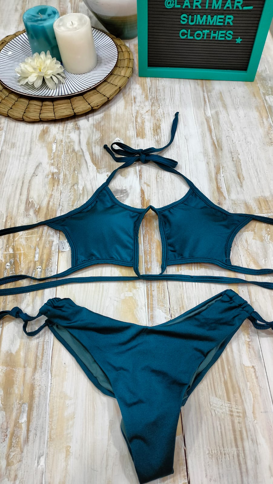 Bikini verde estella