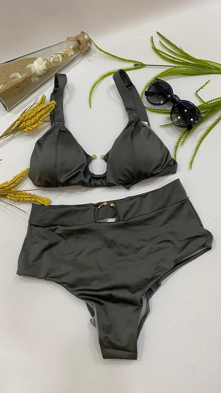 bikini gris oscuro