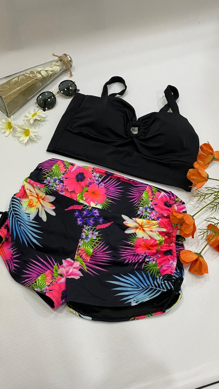 Bikini panti estampado