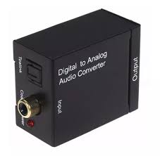 ADAPTADOR AUDIO DIGITAL A ANALOGO