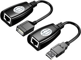 ADAPTADOR EXTENSION USB POR LAN