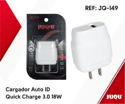 CARGADOR DE PARED USB 18W JUQU