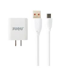CARGADOR + CABLE USB A TIPO C JUQU