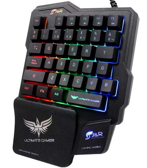 TECLADO UNA MANO GAMING  TGMJR JYR