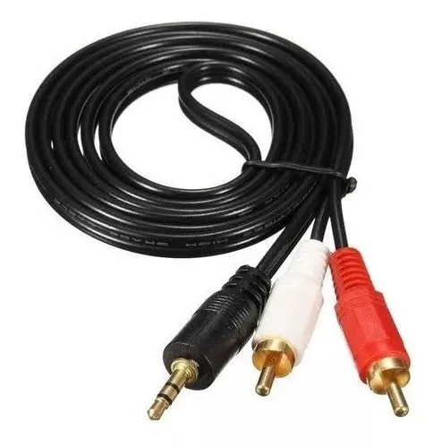 CABLE DE AUDIO 2X1 UNITEC 3M