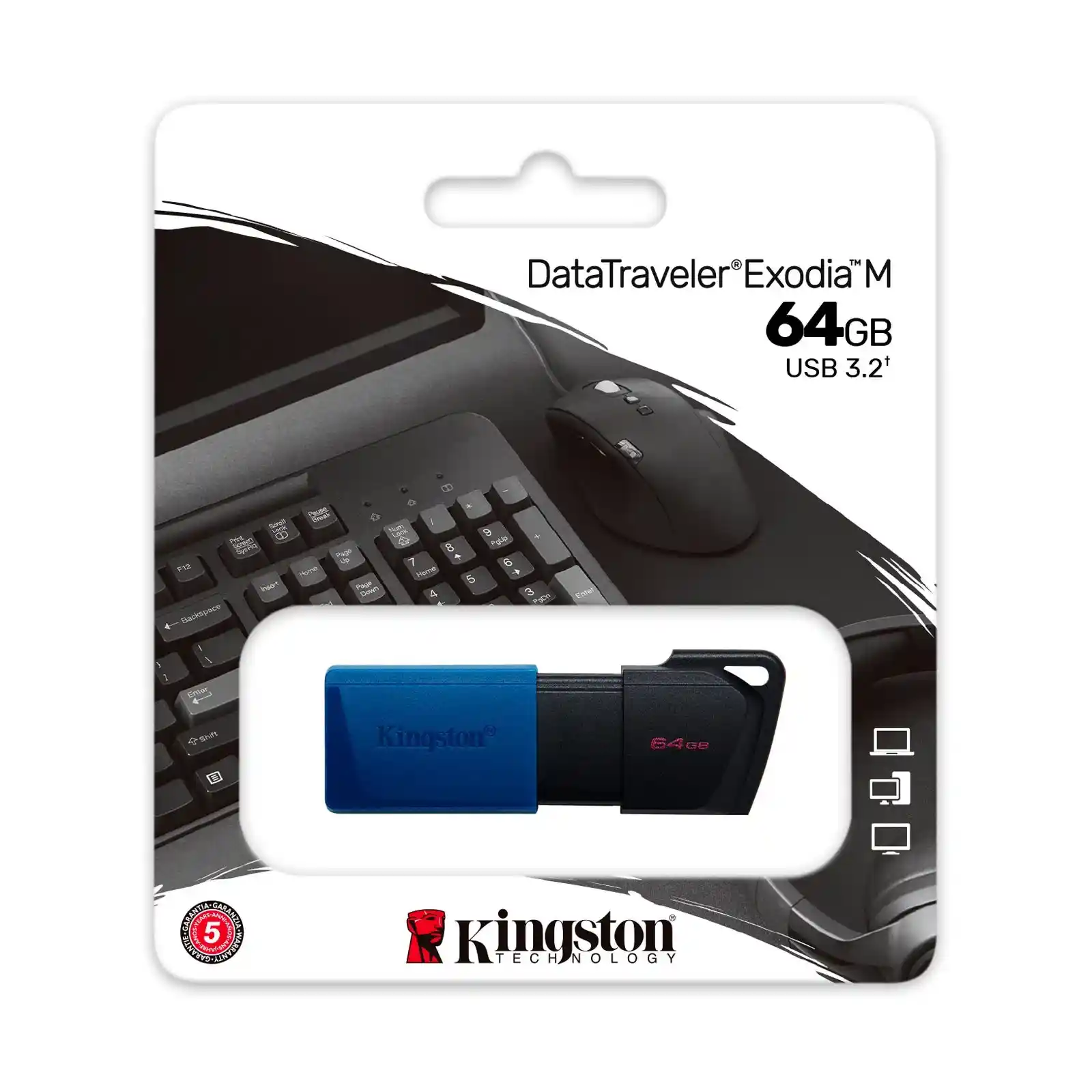 MEMORIA USB 64GB KINGSTON