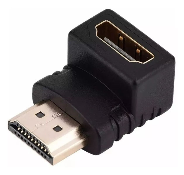 ADAPTADOR HDMI FORMA L (CODO HDMI)