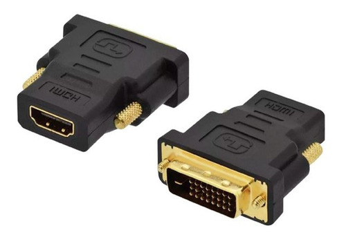 ADAPTADOR DVI MACHO A HDMI HEMBRA