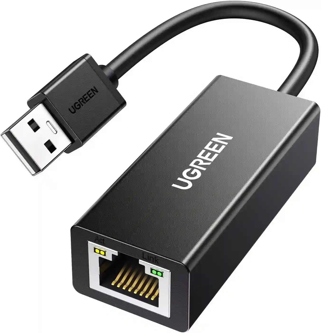 ADAPTADOR USB A LAN ETHERNET 10/100 MBPS WINDOWS, MACOS, LINUX UGREEN