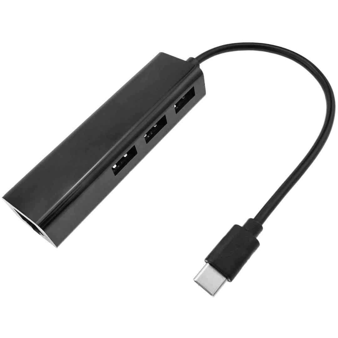 ADAPTADOR HUB TIPO C A RJ45 EZI