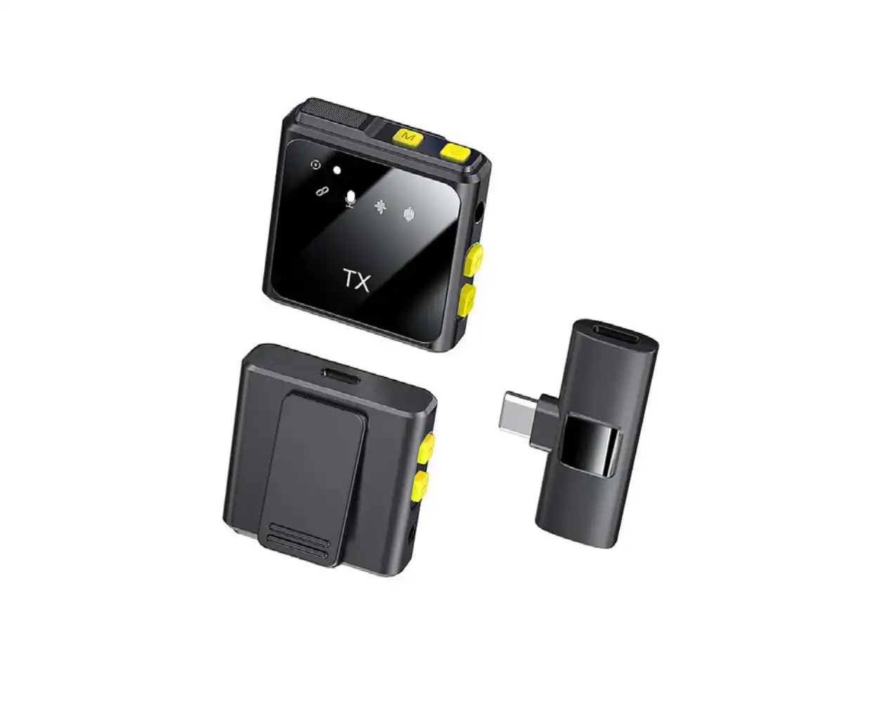 MICROFONO INALAMBRICO TIPO C SET X2 F9